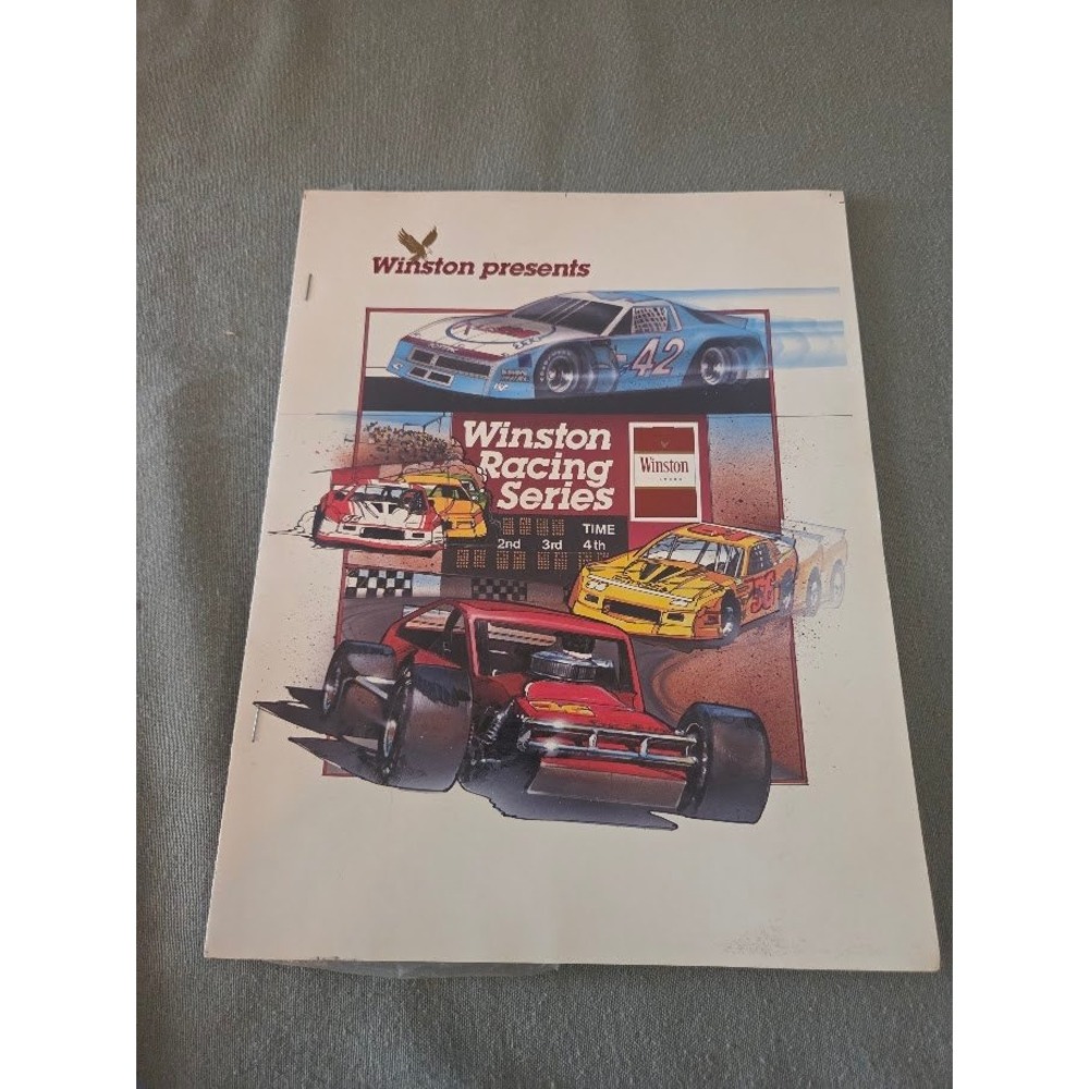 Vintage‎ Winston Racing Series Program Cajon Speedway El Cajon California NASCAR